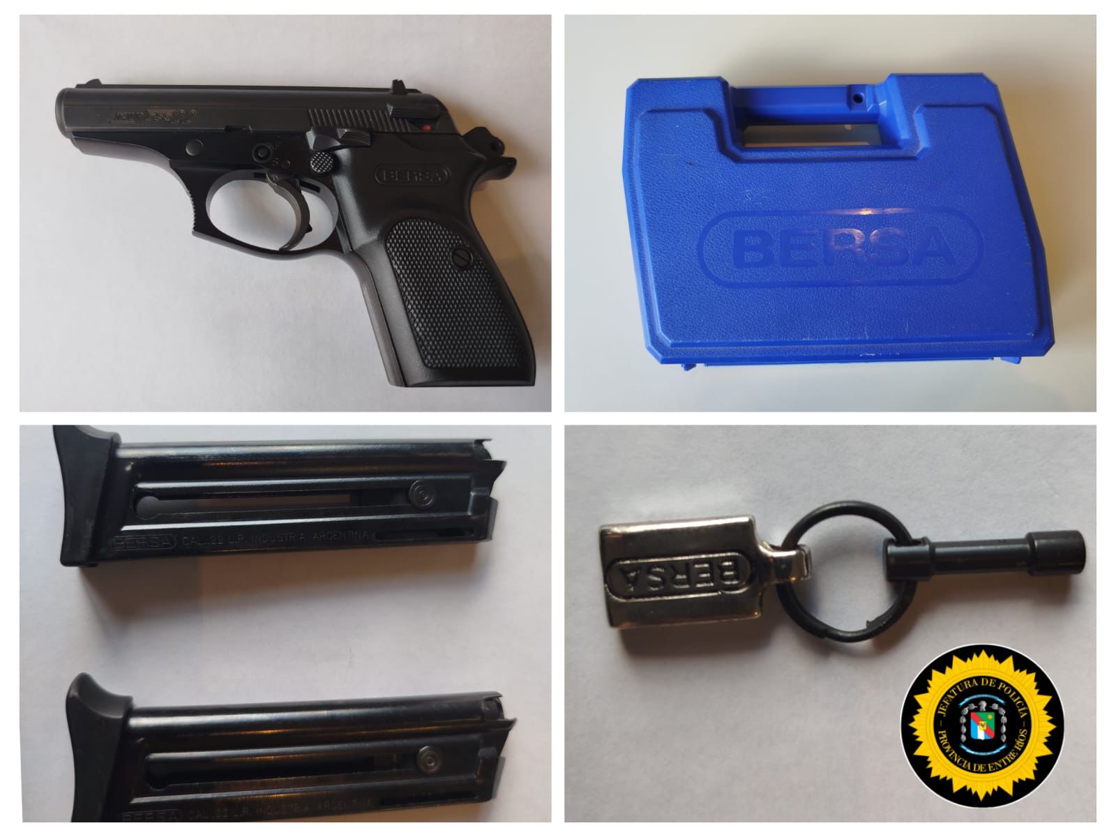 Recuperan en Bovril un arma de fuego con pedido de secuestro por una causa de robo